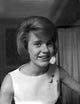 Patty Duke portrait photo print in elegant white dress
