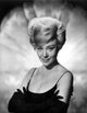 Glynis Johns vintage photo print in spaghetti strap dress and evening gloves