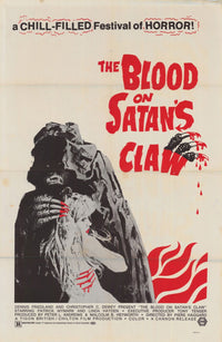 Blood on Satan's Claw movie poster print 11x17