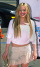 Hilary Duff at the world premiere of A Cinderella Story photo print