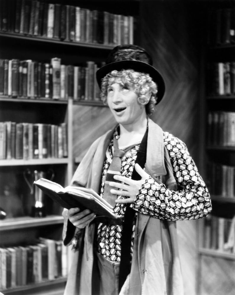 Duck Soup Harpo Marx 1933 photo print, classic film art.