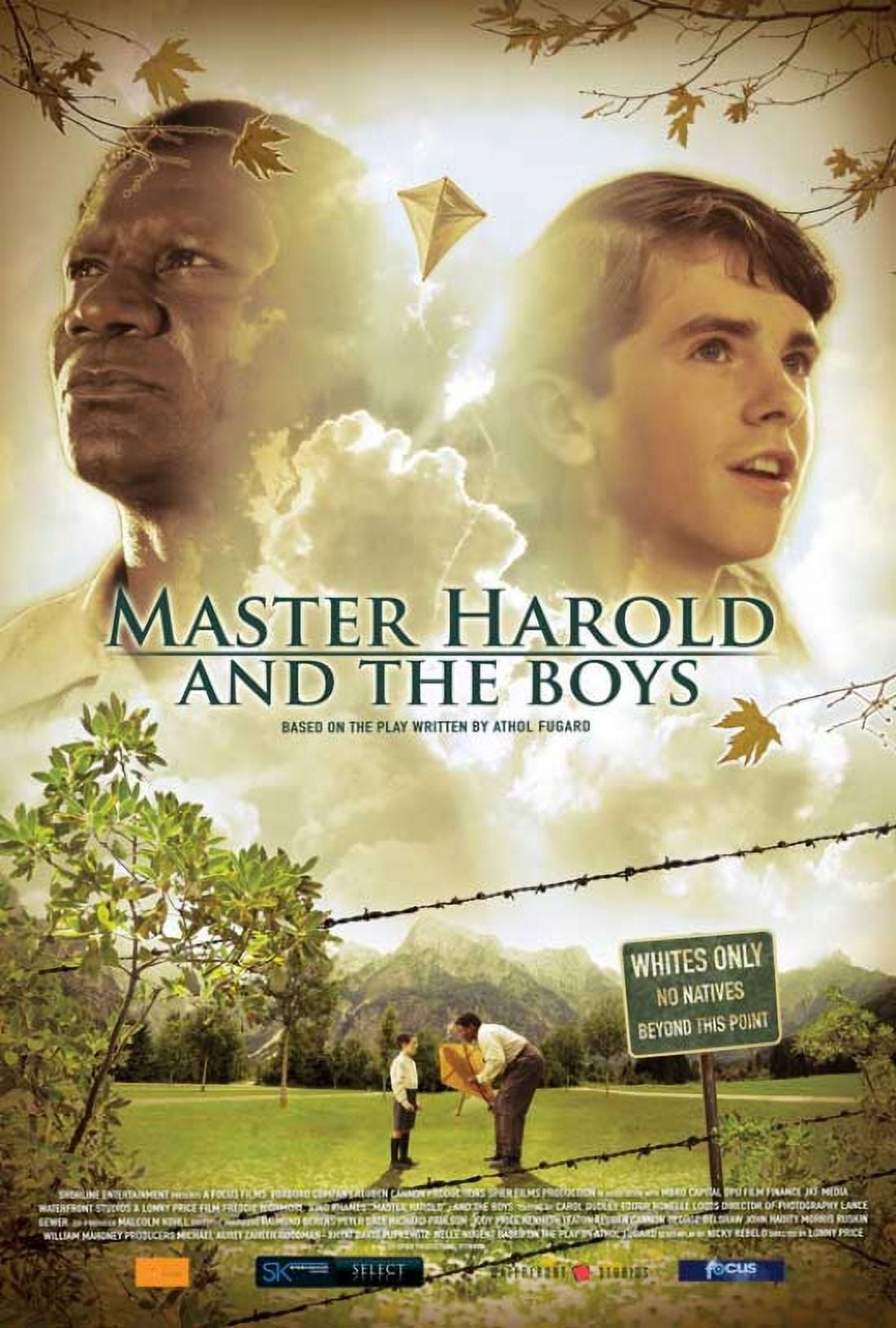 Master Harold... and the Boys movie poster 11x17