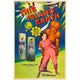 This Island Earth movie masterprint poster featuring Jeff Morrow, Rex Reason, and Faith Domergue.