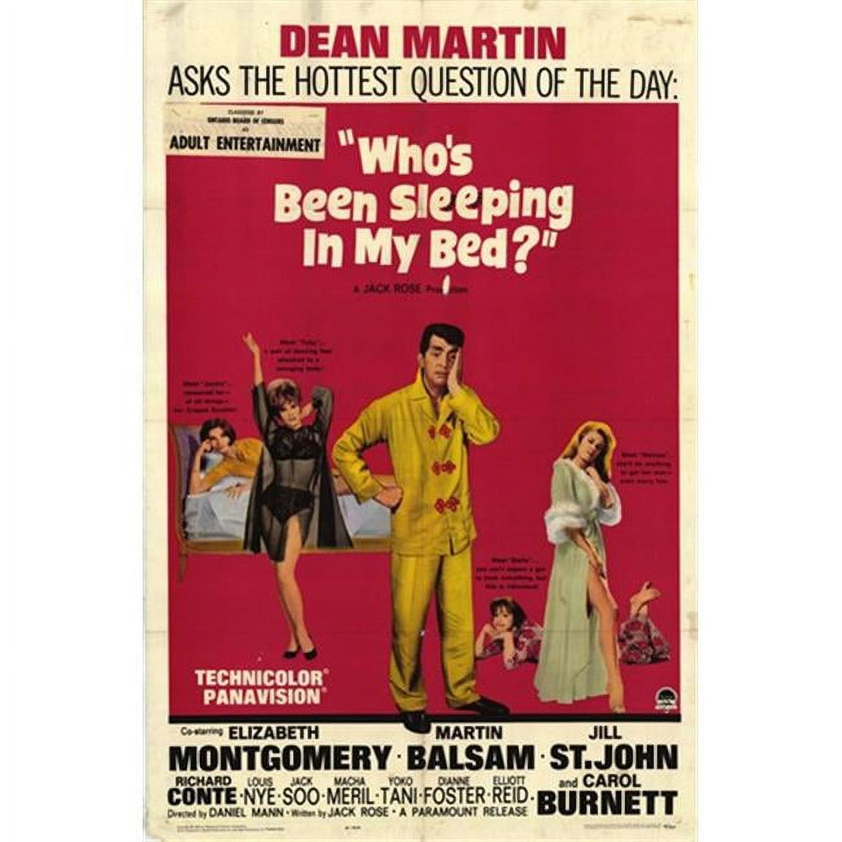Who's Been Sleeping in My Bed Movie Poster 11x17