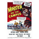 Vintage Monster on the Campus movie poster print, 27x40 inches.