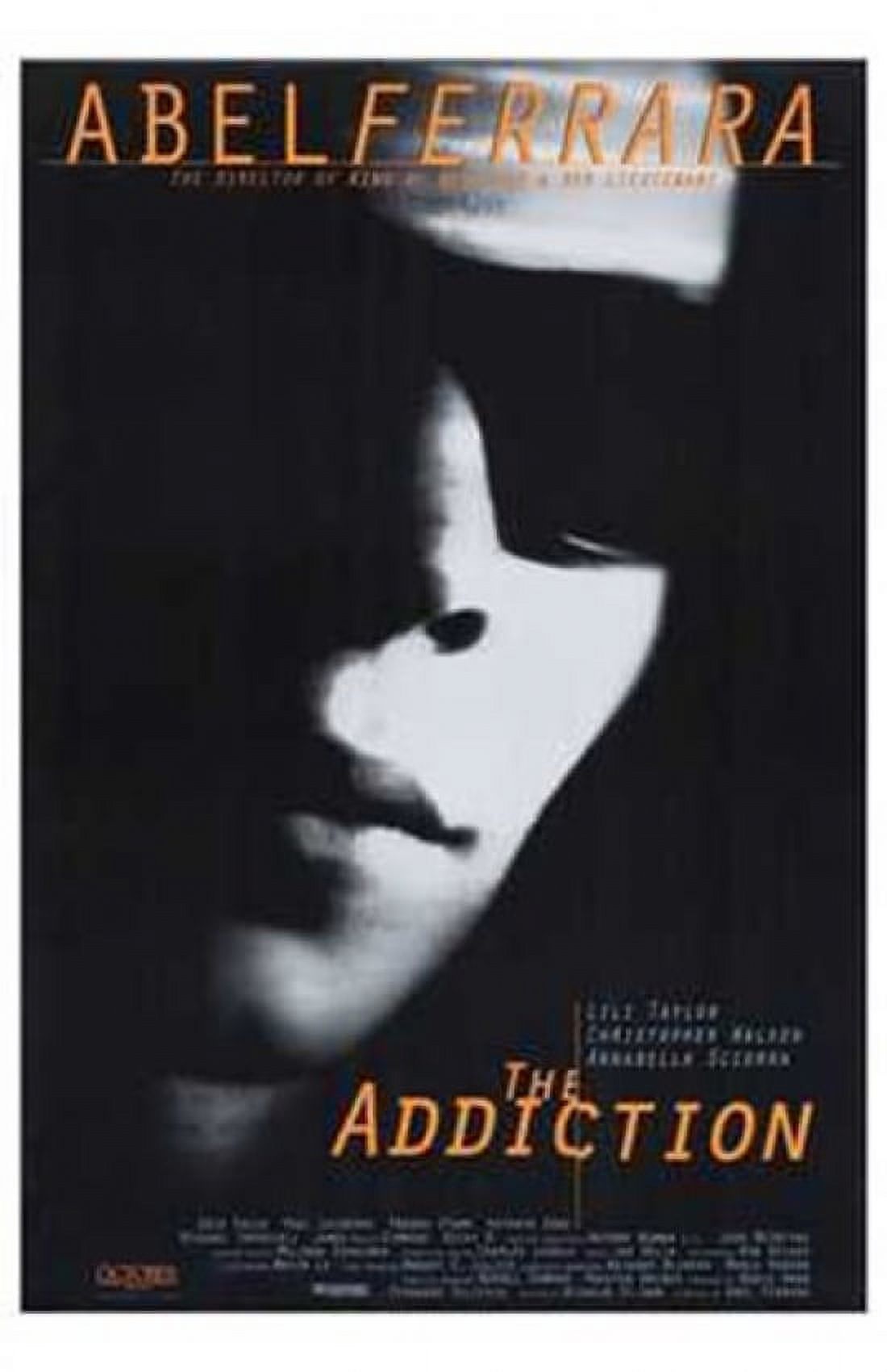 The Addiction movie poster 11x17 print featuring haunting visuals.