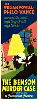 The Benson Murder Case movie poster masterprint featuring William Powell.