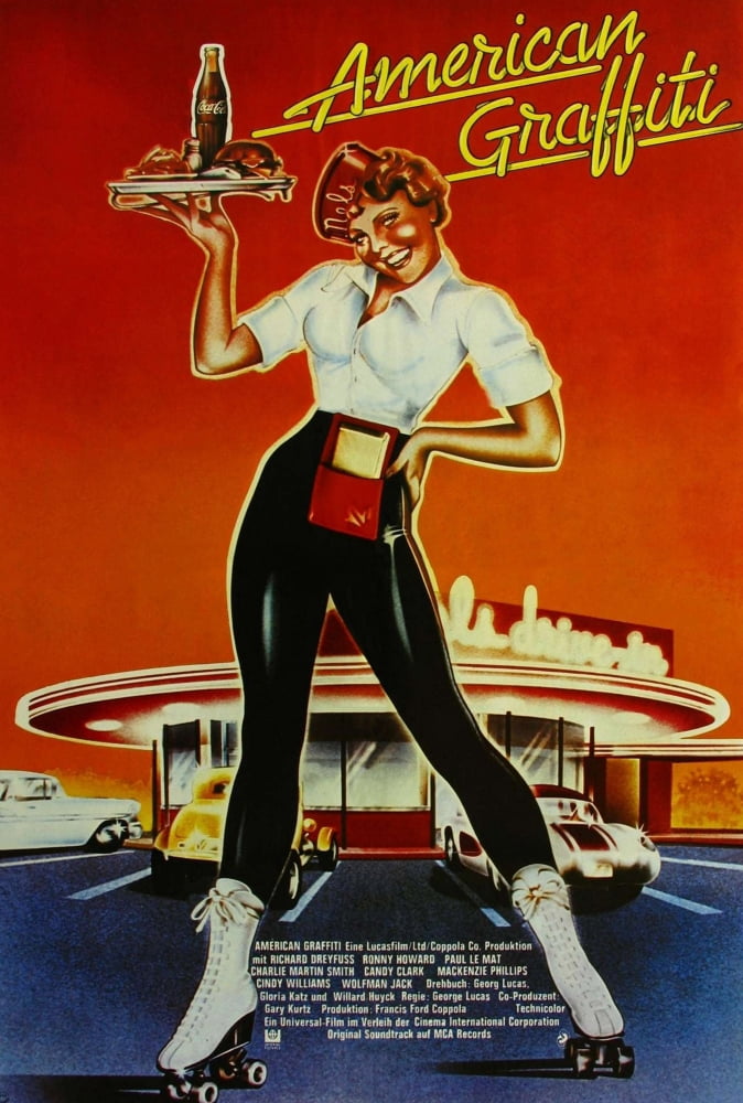 American Graffiti Movie Poster Masterprint 11x17