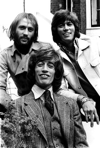 Bee Gees photo print showcasing iconic music legends