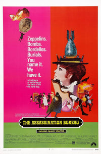 The Assassination Bureau 1969 movie poster featuring Diana Rigg.