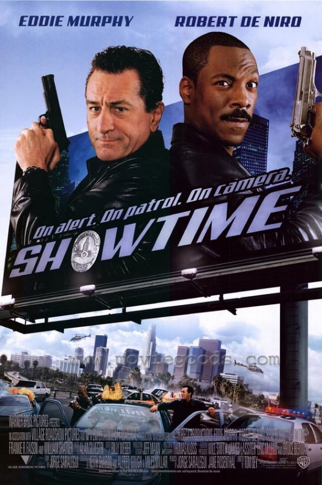 Showtime Movie Poster 11x17 print for film enthusiasts.