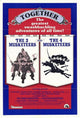 Three Musketeers Movie Poster 11x17 featuring classic adventure film imagery.