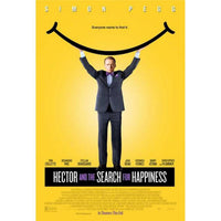 Hector and the Search for Happiness movie poster in vibrant colors.