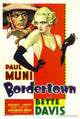 Bordertown Movie Poster Print featuring Paul Muni and Bette Davis 1935.