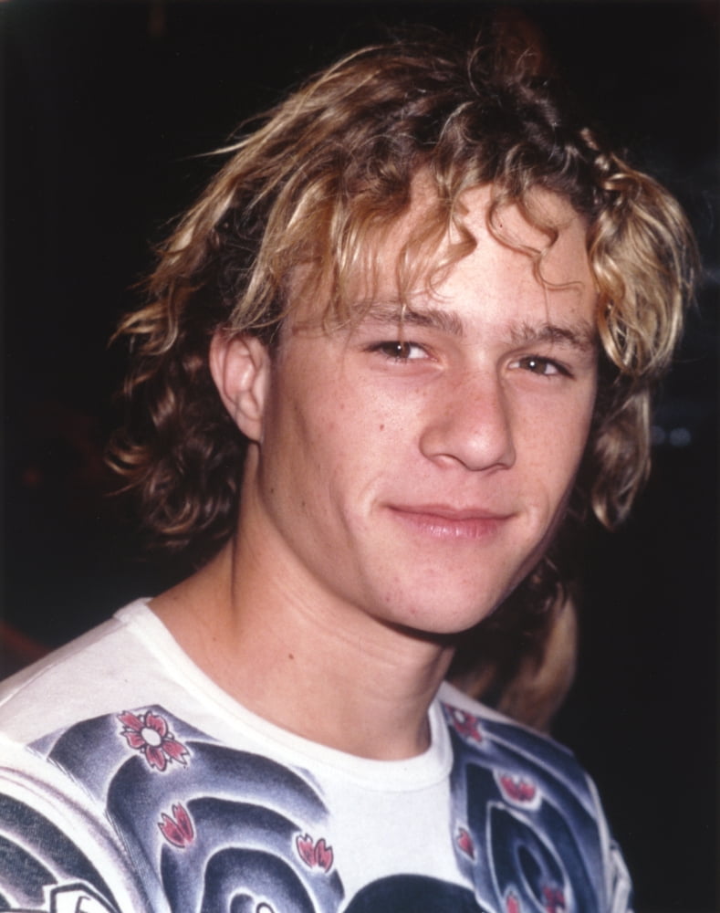 Heath Ledger stylish printed shirt photo print