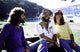 The Bee Gees park photo print showcasing the iconic trio.