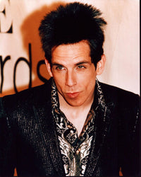Ben Stiller Zoolander photo print showcasing iconic pose.