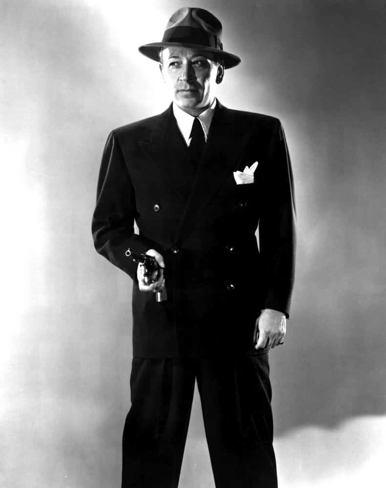 Nocturne photo print featuring George Raft from 1946