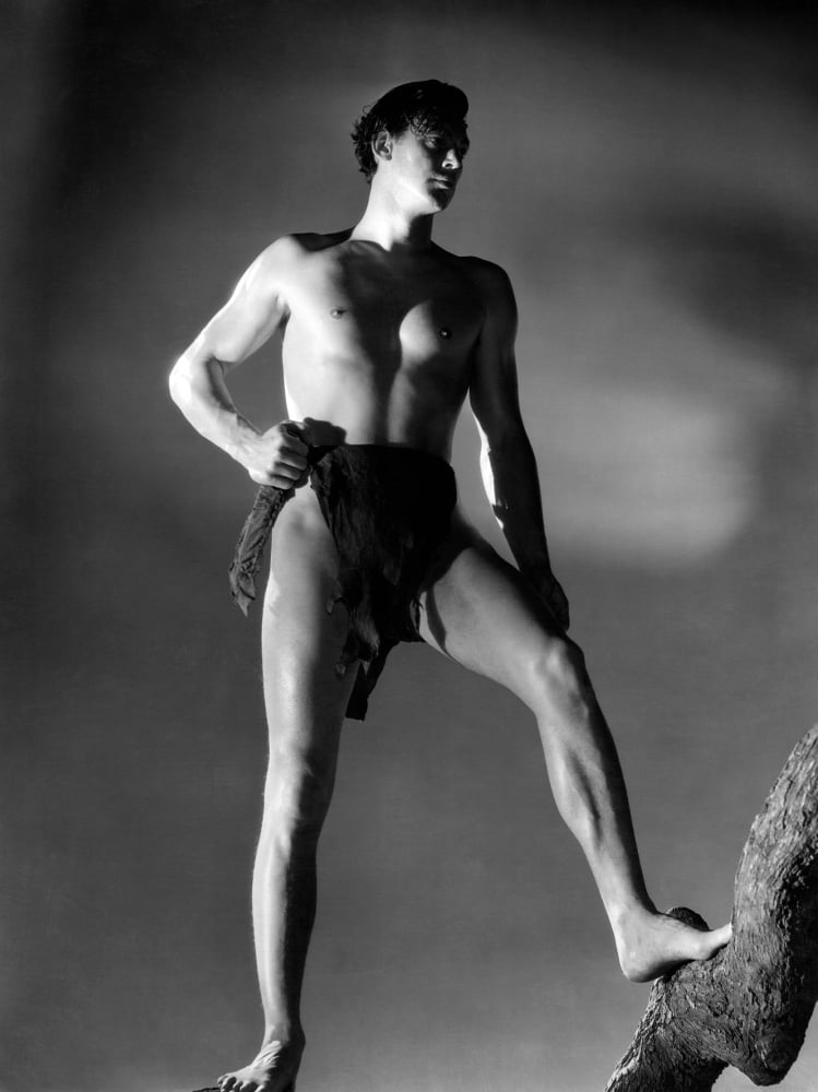 Tarzan and His Mate 1934 photo poster print featuring Johnny Weissmuller.