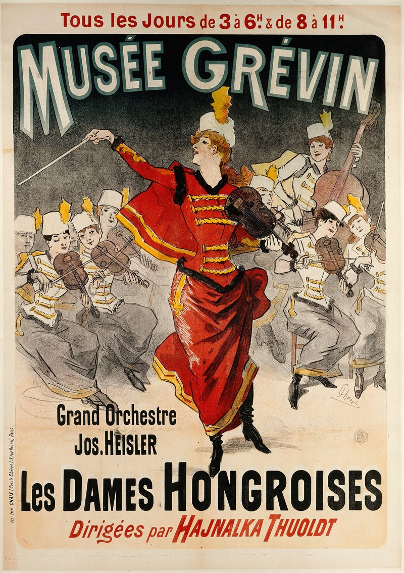Les Dames Hongroise Art Print by Jules Chéret in multiple sizes.