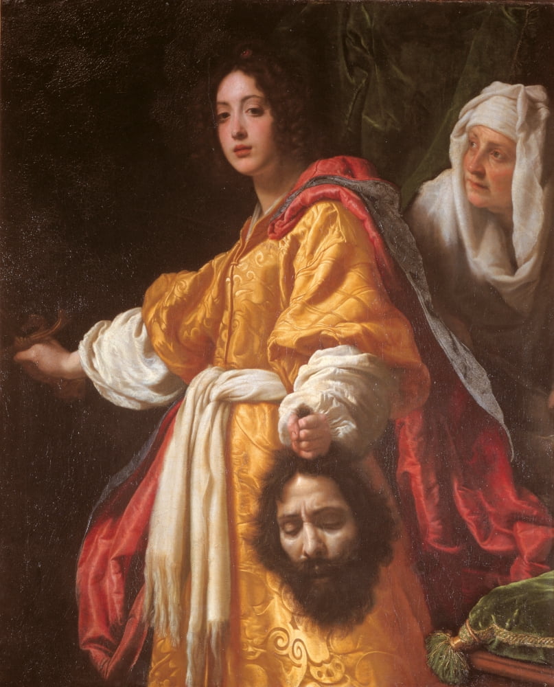 Judith with The Head of Holofernes Poster Print 18x24