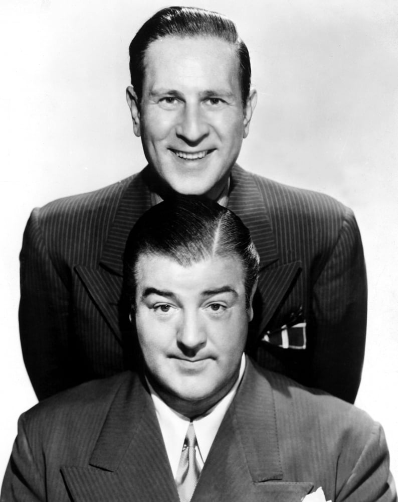 Bud Abbott and Lou Costello 1940s Photo Poster Print