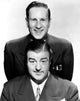 Bud Abbott and Lou Costello 1940s Photo Poster Print