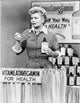 Lucille Ball I Love Lucy photo print showcasing her iconic smile.