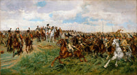 1807 Friedland Poster Print by Ernest Meissonier, historical artwork
