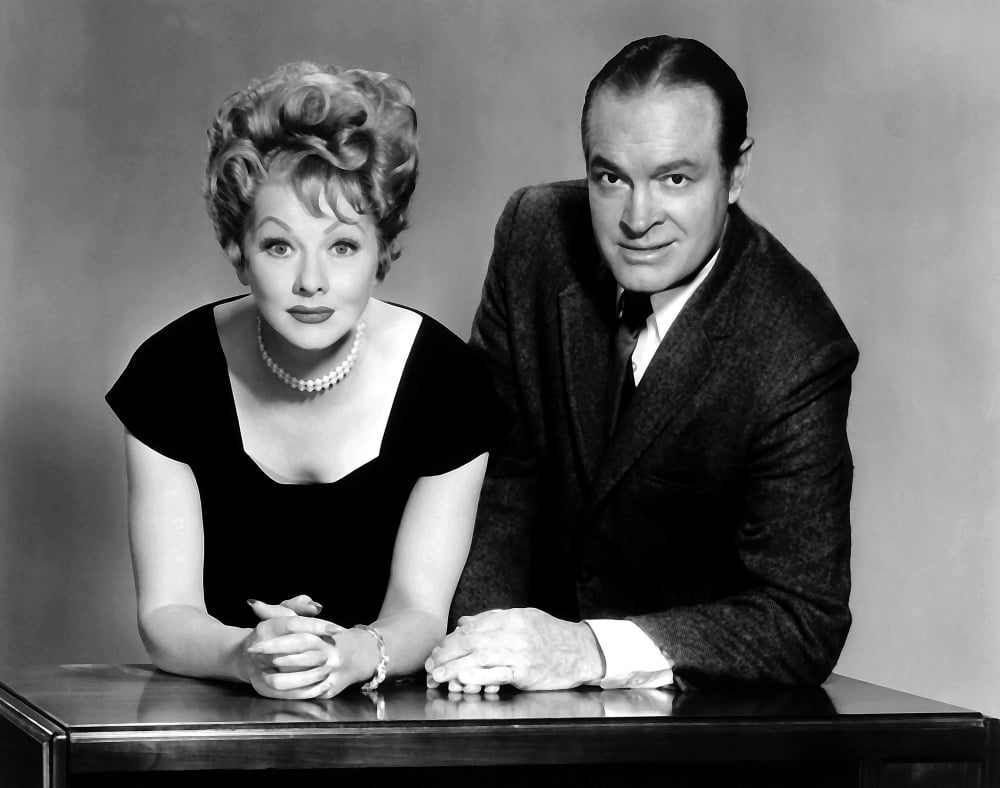 Lucille Ball and Bob Hope Critics Choice Photo Print