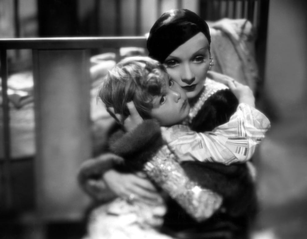 Blonde Venus photo print featuring Marlene Dietrich from 1932