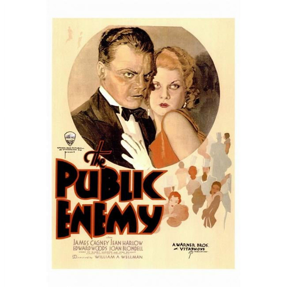 The Public Enemy Movie Poster Print 27x40 - classic cinema art