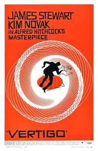 Vertigo Movie Masterprint Poster Print 11x17 - Classic Hitchcock Film Art