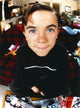 Frankie Muniz close-up portrait photo print wearing a black sweater.