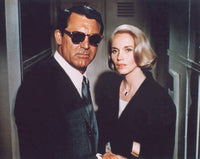 North by Northwest classic film photo print - iconic scene.