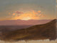 Looking Across the Hudson Valley Art Print by Frederic Edwin Church