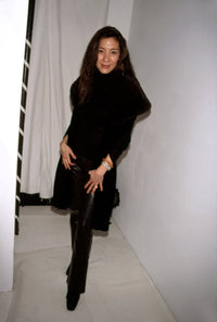 Michelle Yeoh at Zang TOI Fall 2000 Fashion Show photo print.