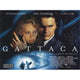 Gattaca movie poster print, 17x11 inches, featuring iconic sci-fi imagery.