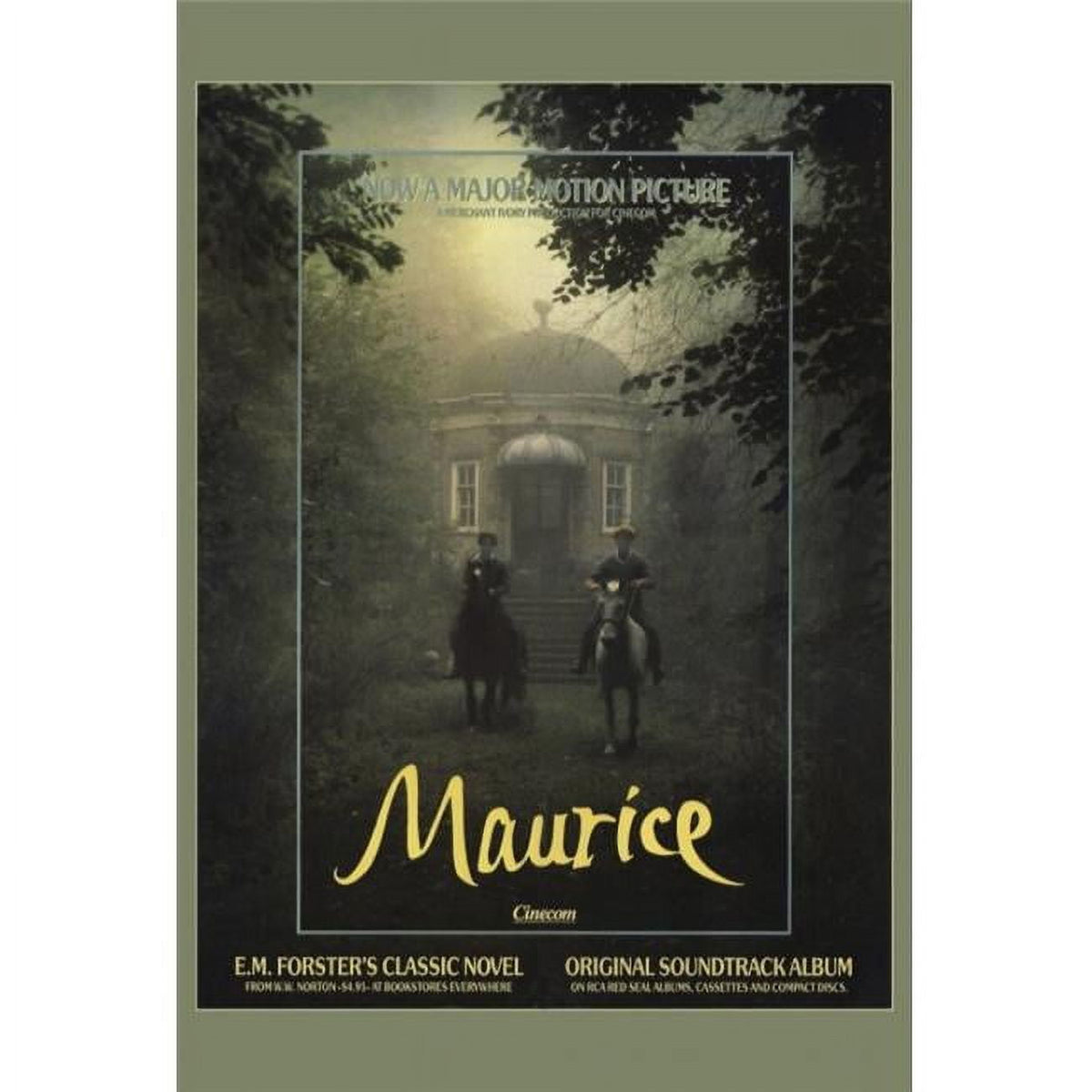 Maurice Movie Poster Print - Classic 27x40 Wall Art