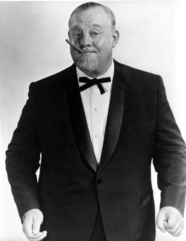 Burl Ives classic portrait photo print in black suit, 8x10, 16x20.