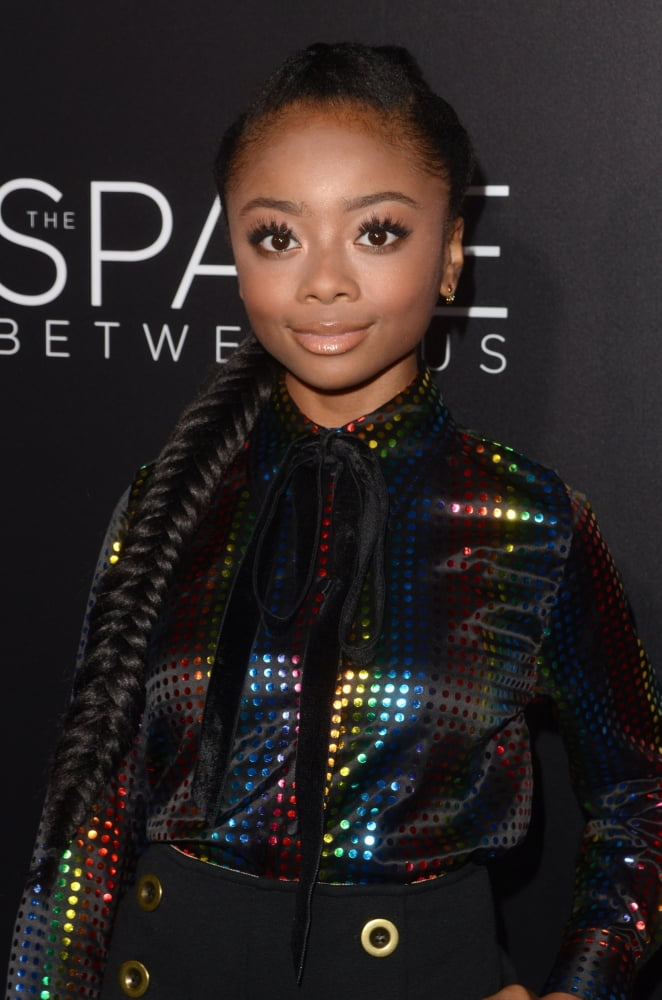 Skai Jackson at The Space Between Us Premiere Photo Print