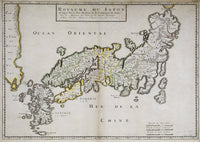 Map of Japan Poster Print by Philippe Briet - 24x18