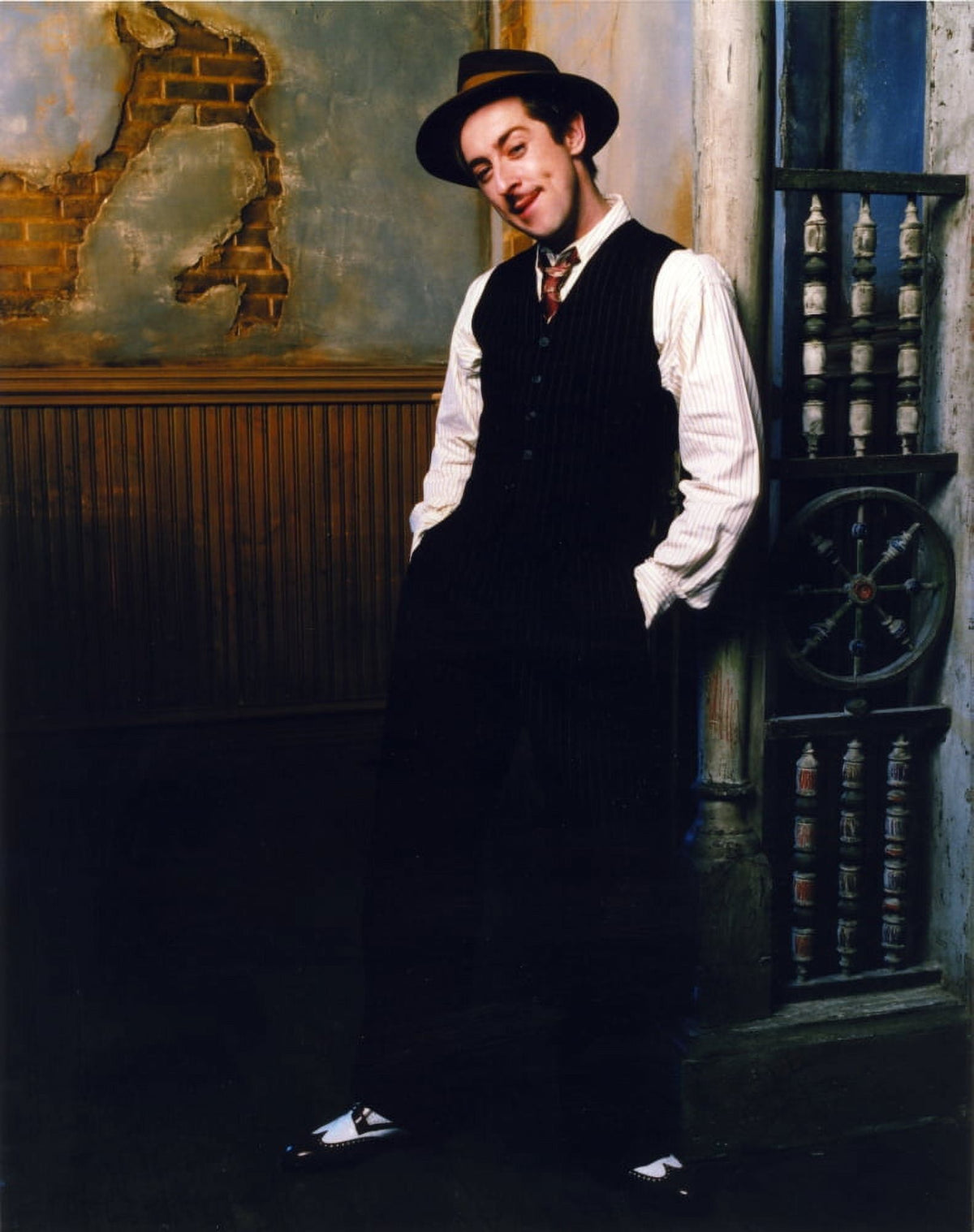 Classic photo print of Alan Cumming, available in multiple sizes.