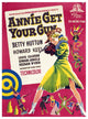 Annie Get Your Gun 1950 Movie Poster Print featuring Betty Hutton.