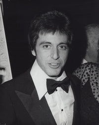 Al Pacino in Black Bowtie Photo Print, classic Hollywood decor