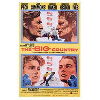 The Big Country Movie Poster 11x17 print showcasing classic film art.