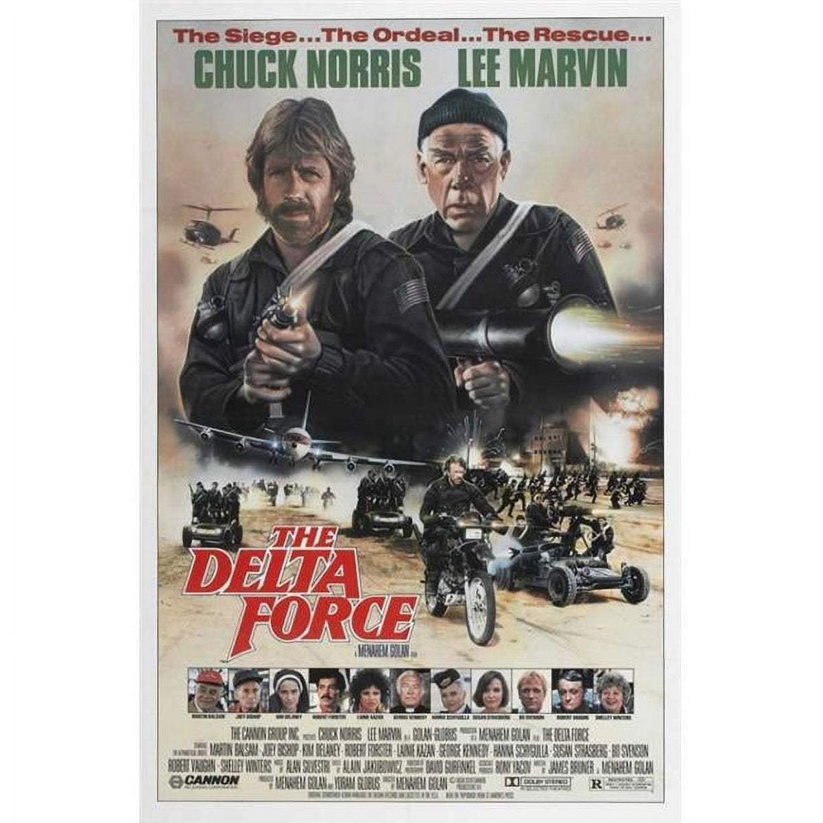 Delta Force movie poster print 27x40 - action-packed cinema art.