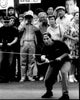 Black and white photo print of Adam Sandler in Happy Gilmore