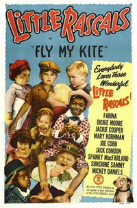Fly My Kite movie poster print featuring Joe Cobb, Stymie Beard, and Petey the Dog.