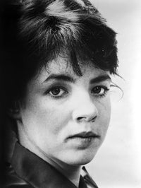Black and white close-up portrait photo print of Stockard Channing